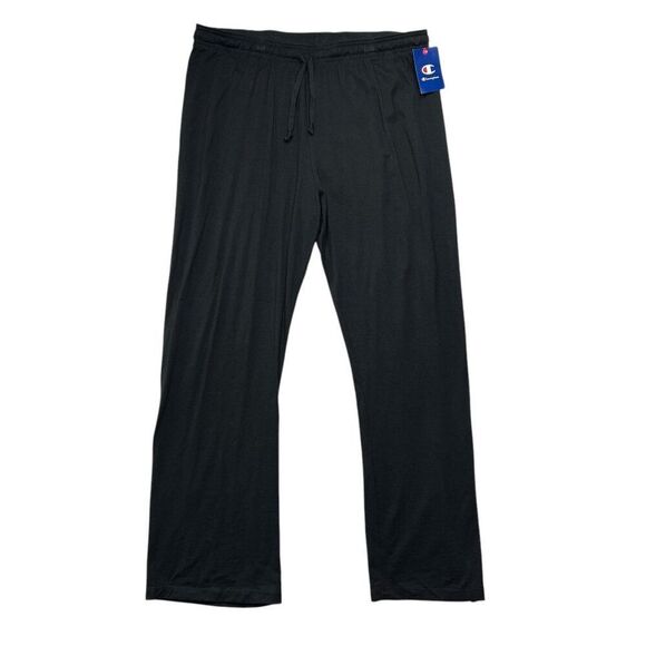 Champion Sweatpants Women's‎ Size XL Black Authentic Lightweight Jersey Comfy - Picture 1 of 11
